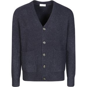 Paolo Pecora, Heren, Truien, Blauw, Maat: S