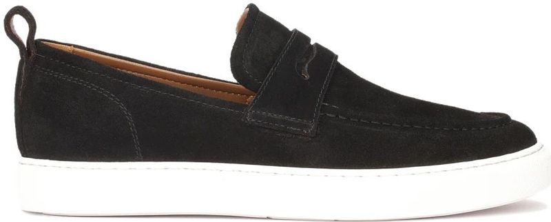 Kazar - Sneakers - Zwart - Suède