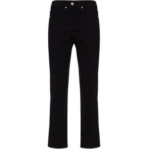 Roberto Cavalli, Dames, Jeans, Zwart, Maat: W26 Denim,