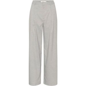 Gestuz, Dames, Broeken, Grijs, Maat: S Viscose,