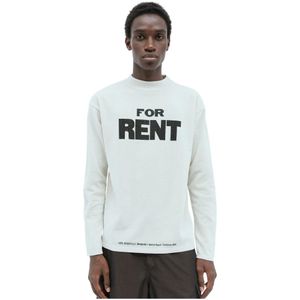 Erl, Heren, Truien, Wit, Maat: L Poliester,