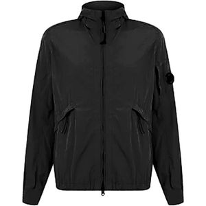 C.p. Company, Heren, Jassen, Zwart, Maat: XS Katoen,