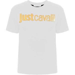 T-shirts - Wit - Gold Logo Short Sleeve Tee