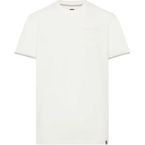 Boggi Milano, Heren, Tops, Wit, Maat: S Katoen,