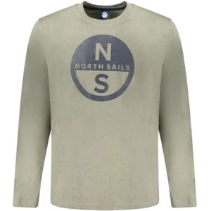 North Sails, Heren, Tops, Groen, Maat: XL Katoen,