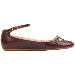 Chloé, Dames, Schoenen, Rood, Maat: 37 1/2 EU Leer,