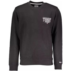 Tommy Hilfiger, Heren, Sweatshirts & Hoodies, Zwart, Maat: 2XL Katoen,