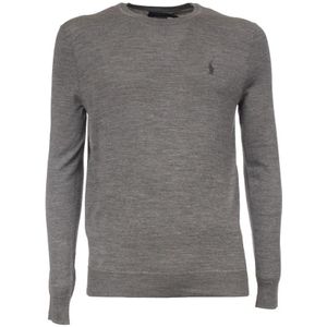 Polo Ralph Lauren, Heren, Truien, Grijs, Maat: M Wol,