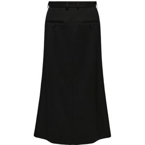 MM6 Maison Margiela, Dames, Rokken, Zwart, Maat: M Wol,