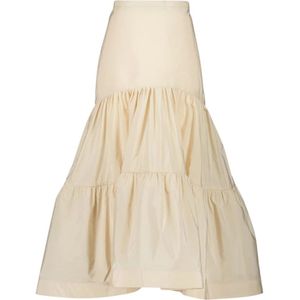 Zeus+Dione, Dames, Rokken, Beige, Maat: S Poliester,