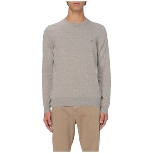 Brooksfield, Heren, Truien, Grijs, Maat: M Wol,