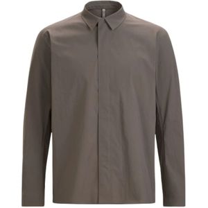 Arc'teryx, Heren, Overhemden, Bruin, Maat: XL