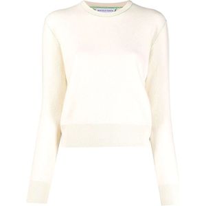 Bottega Veneta, Dames, Truien, Wit, Maat: M