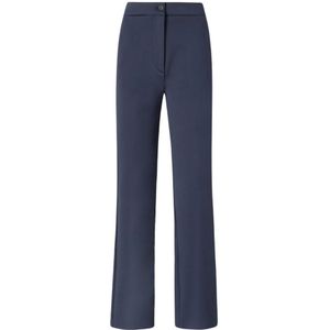 Pinko, Dames, Broeken, Blauw, Maat: S Viscose,