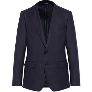 Dolce & Gabbana, Heren, Jassen, Blauw, Maat: S Wol,