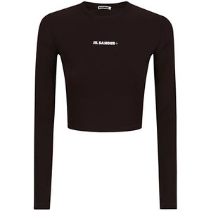 Jil Sander, Dames, Tops, Bruin, Maat: S