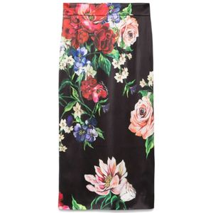 Dolce & Gabbana, Dames, Rokken, Veelkleurig, Maat: M Zijde,