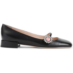 Valentino Garavani, Dames, Schoenen, Zwart, Maat: 38 EU Leer,