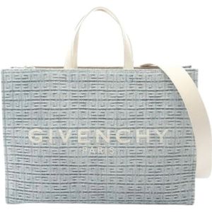 Givenchy Pre-owned, Dames, Pre-owned, Blauw, Maat: ONE Size Denim,