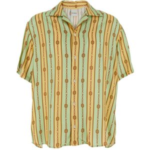 Drole de Monsieur, Heren, Overhemden, Veelkleurig, Maat: S Viscose,