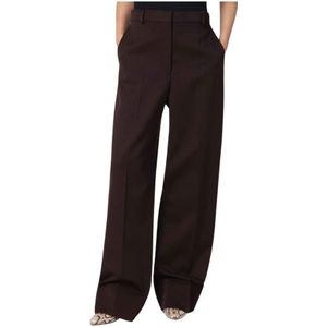 Stella McCartney, Dames, Broeken, Bruin, Maat: 2XS