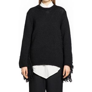 Comme des Garçons, Dames, Truien, Zwart, Maat: XS Wol,
