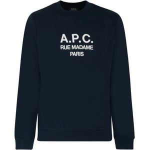 A.p.c. - Sweat Rufus - Sweatshirt - Lichtblauw - Katoen