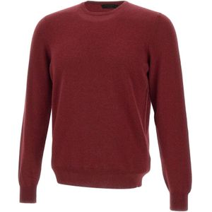 Gran Sasso, Heren, Truien, Rood, Maat: M Zijde,