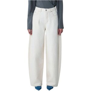 Jacquemus, Dames, Jeans, Wit, Maat: W25