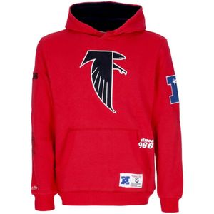 Mitchell & Ness, Heren, Sweatshirts & Hoodies, Rood, Maat: S Katoen,