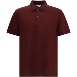 Alexander McQueen, Heren, Tops, Rood, Maat: L Katoen,