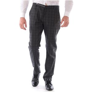 Daniele Alessandrini, Heren, Broeken, Grijs, Maat: XL Wol,