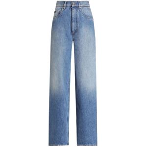Dolce & Gabbana, Dames, Jeans, Blauw, Maat: XS Katoen,