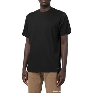 Carhartt Wip, Heren, Tops, Zwart, Maat: S
