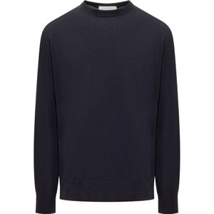 Jil Sander, Heren, Truien, Blauw, Maat: 2XL