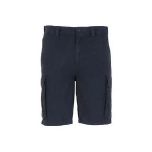 Woolrich Blauwe Cargo Bermuda Shorts , Blue , Heren , Maat: W31