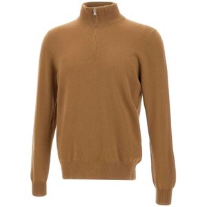 Gran Sasso, Heren, Truien, Bruin, Maat: M Wol,