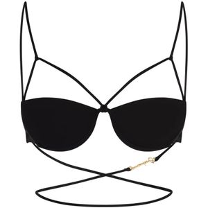 Jacquemus, Dames, Badkleding, Zwart, Maat: XS