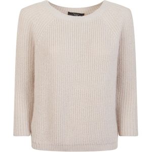 Weekend Max Mara, Dames, Truien, Bruin, Maat: XS Mohair,