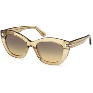 Tom Ford, Dames, Accessoires, Bruin, Maat: 53 MM