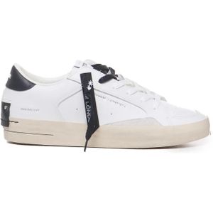 Crime London, Heren, Schoenen, Wit, Maat: 41 EU Leer,