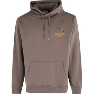 Drole de Monsieur, Heren, Sweatshirts & Hoodies, Bruin, Maat: S Katoen,