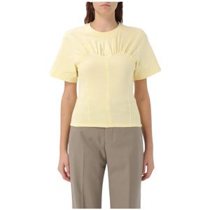 Isabel Marant, Dames, Tops, Geel, Maat: XS Katoen,