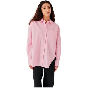Designers Remix, Dames, Blouses & Shirts, Roze, Maat: XS
