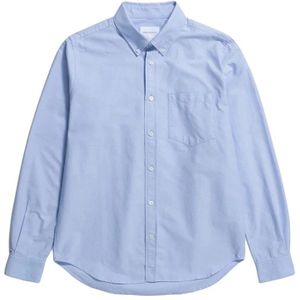 Norse Projects, Heren, Overhemden, Blauw, Maat: L