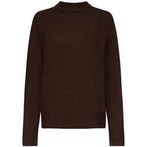 Loulou Studio, Dames, Truien, Bruin, Maat: S Kasjmier,