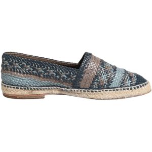 Dolce & Gabbana, Heren, Schoenen, Blauw, Maat: 42 EU Leer,