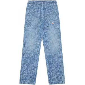Diesel, Heren, Jeans, Blauw, Maat: XS Denim,