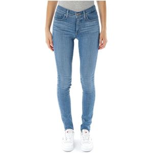 Levi's, Dames, Jeans, Blauw, Maat: W33 L30 Katoen,