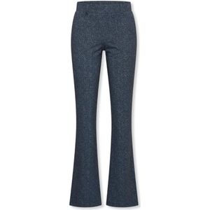 Helena Hart, Dames, Broeken, Blauw, Maat: 2XL Tweed,